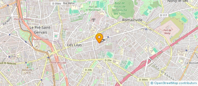 localisation de l'entreprise MADAME KAHINA ZERROUKI à LES LILAS
