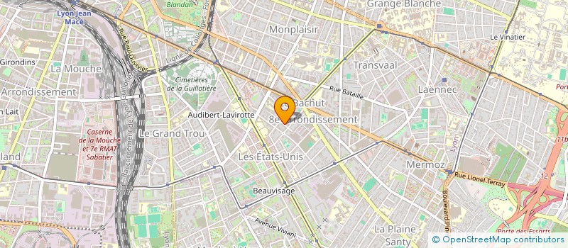 localisation de l'entreprise MADAME KAHYNA DAOUD-GHRIB  LYON