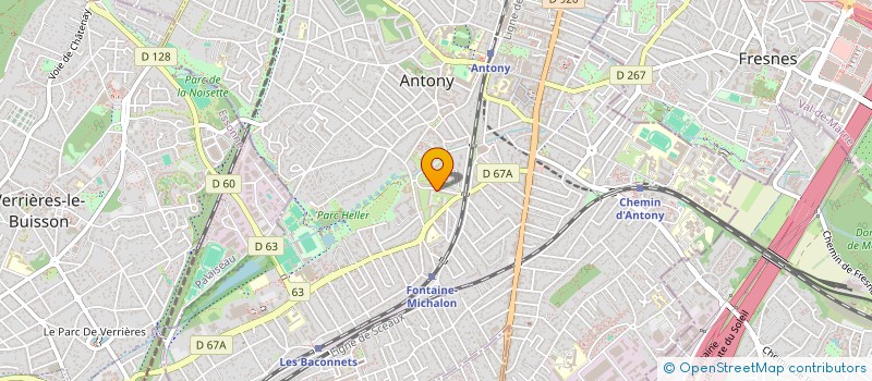 localisation de l'entreprise MADAME KAI-FEN YEH à ANTONY