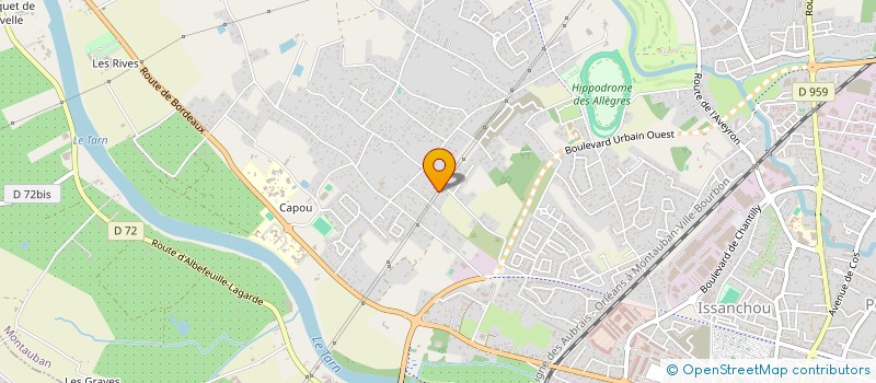 localisation de l'entreprise MADAME KAICY JUDITH  MONTAUBAN