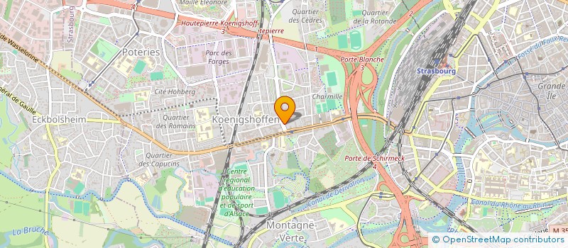 localisation de l'entreprise MADAME KAILA JOYCE TCHOUANGUEP DJIPMOU à STRASBOURG