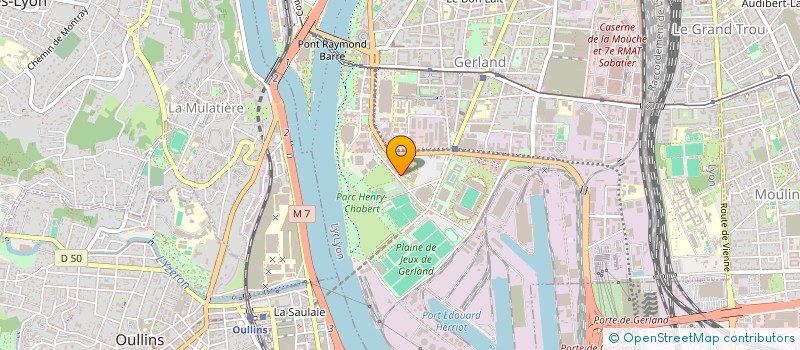 localisation de l'entreprise MADAME KAINA HELALI  LYON