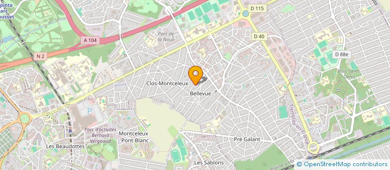 localisation de l'entreprise MADAME KAINA MOKHNACHE  VILLEPINTE