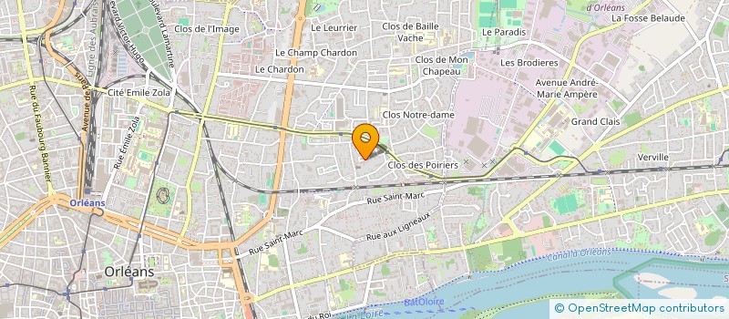 localisation de l'entreprise MADAME KAIRA TABOUKOUYOUT à ORLEANS