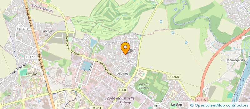 localisation de l'entreprise MADAME KAITLEEN GIRET  HEROUVILLE-SAINT-CLAIR