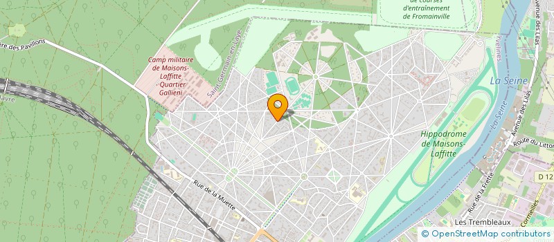 localisation de l'entreprise MADAME KAITLIN REGAN  MAISONS-LAFFITTE