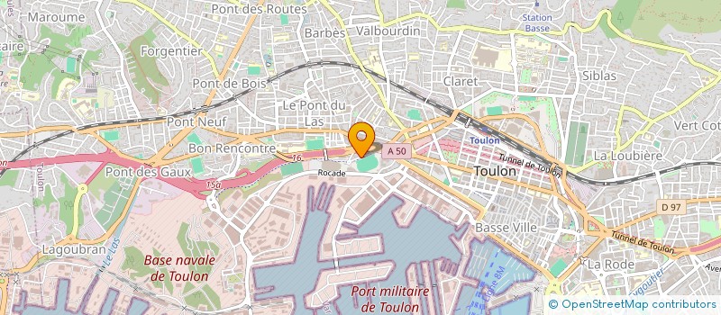 localisation de l'entreprise MADAME KAKIE FISCHER-BRES  TOULON