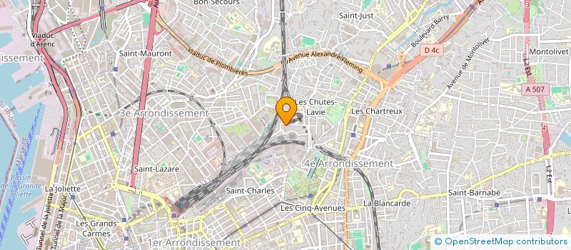 localisation de l'entreprise MADAME KALAIVANY SARAVANAN à MARSEILLE