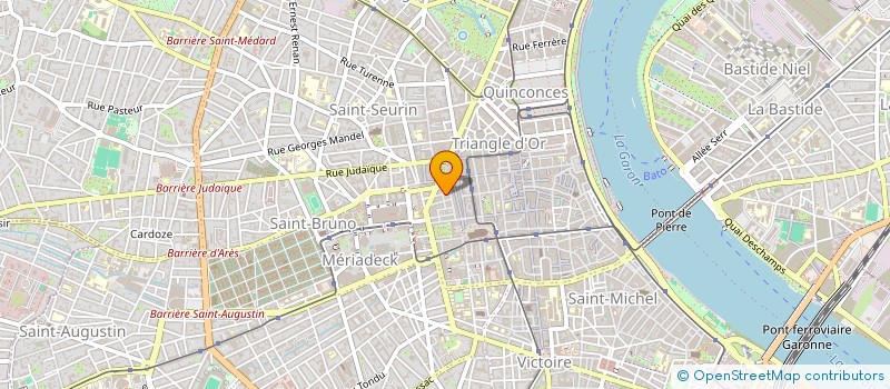 localisation de l'entreprise MADAME KALI ABOLEY  BORDEAUX