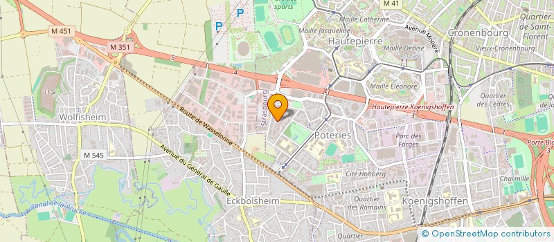 localisation de l'entreprise MADAME KALIA NGUYEN à STRASBOURG