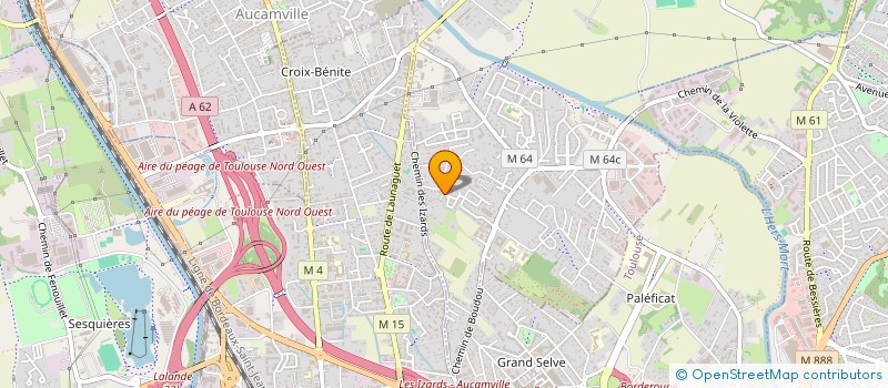 localisation de l'entreprise MADAME KALIJAH KNAPIK  LAUNAGUET