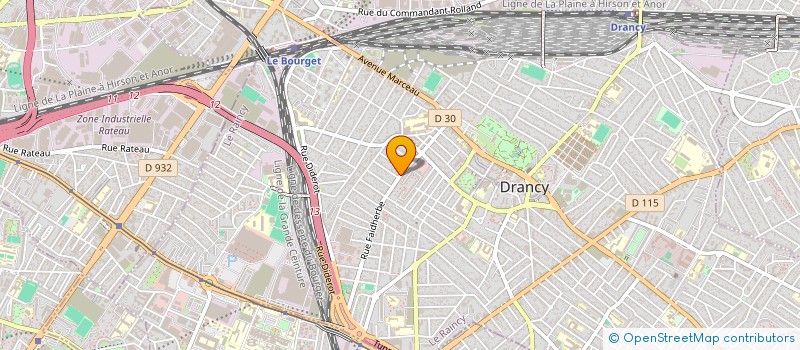 localisation de l'entreprise MADAME KALINCA BONELA FREIRE à DRANCY