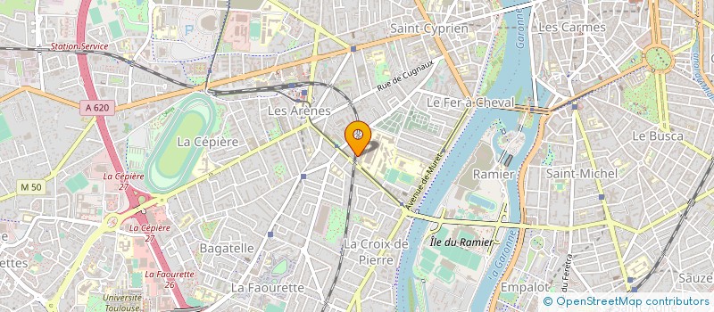 localisation de l'entreprise MADAME KALINE SARTHAL  TOULOUSE