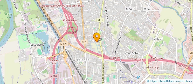 localisation de l'entreprise MADAME KALISTE BAREGE à TOULOUSE