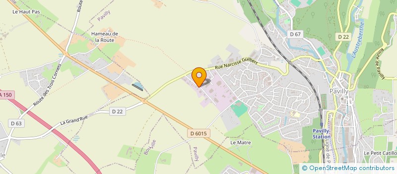 localisation de l'entreprise MADAME KALLIOPI TRIANTAFYLLOU  PAVILLY