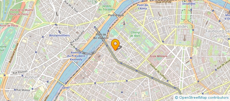 localisation de l'entreprise MADAME KALLYSTE DESSART--VINCENT  PARIS