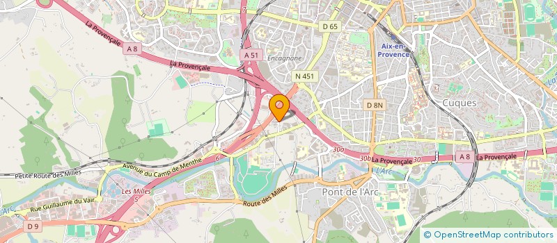 localisation de l'entreprise MADAME KALOMYRA FRANGOULIDES à AIX EN PROVENCE