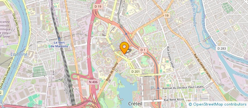 localisation de l'entreprise MADAME KALTHOUM BELOUAFI  CRETEIL