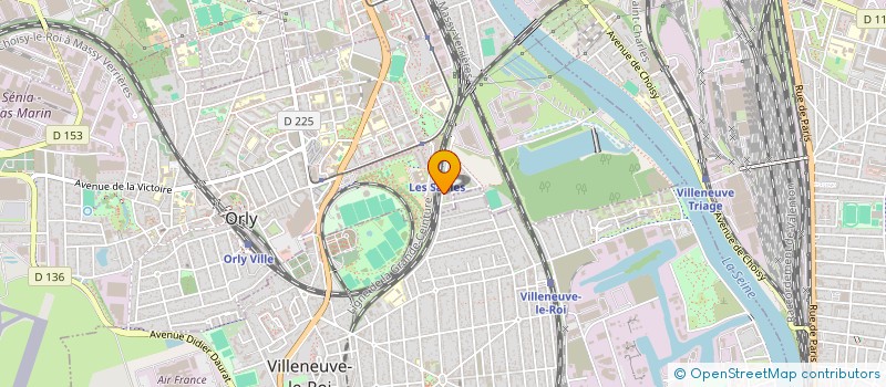 localisation de l'entreprise MADAME KALTHOUM HAMIDA  ORLY