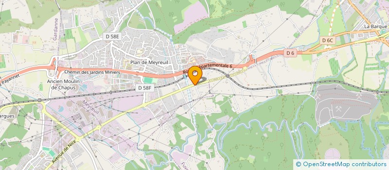 localisation de l'entreprise MADAME KALTOUM AARAB  MEYREUIL