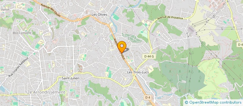 localisation de l'entreprise MADAME KALTOUM BENBOUZID  MARSEILLE