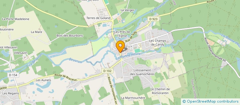 localisation de l'entreprise MADAME KALUA MEJIAS-DELARUE  BRACIEUX