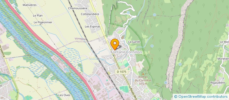 localisation de l'entreprise MADAME KALYSSA BEN NADJI  FONTANIL-CORNILLON