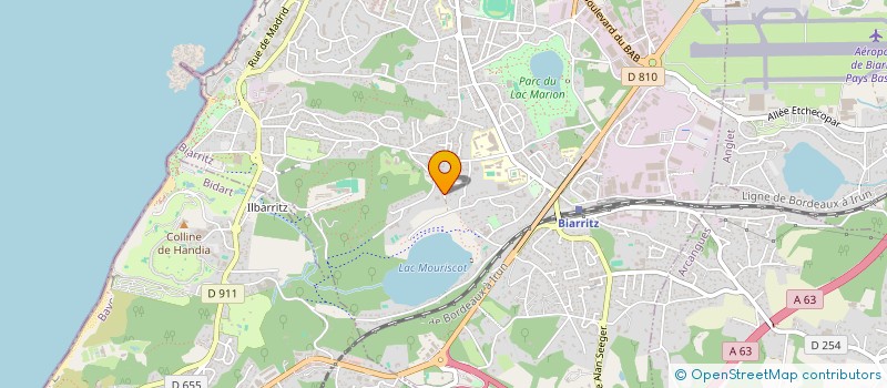 localisation de l'entreprise MADAME KAMALA RASULBAYOVA à BIARRITZ