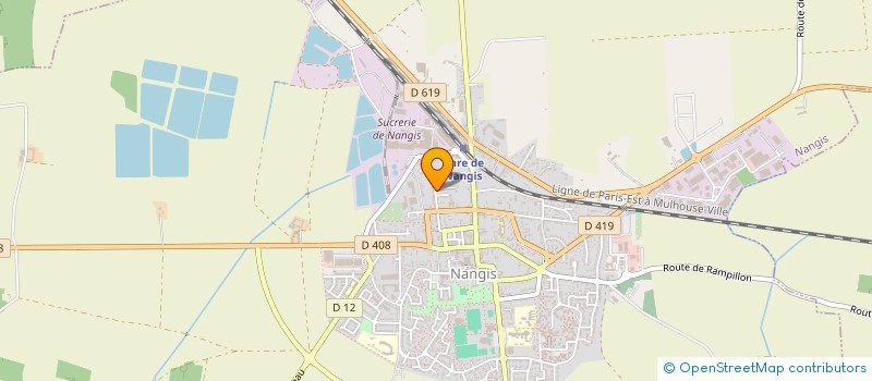 localisation de l'entreprise MADAME KAMAR BENDOUBAJ  NANGIS