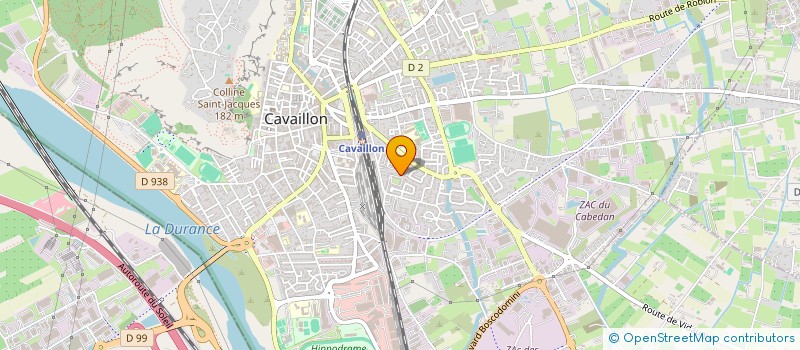 localisation de l'entreprise MADAME KAMAR FAGROUCH  CAVAILLON