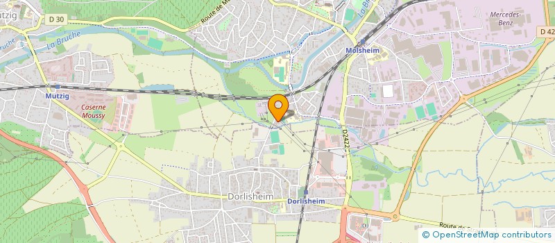 localisation de l'entreprise MADAME KAMARA BEJAOUI à MOLSHEIM