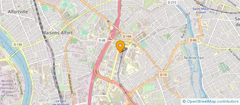 localisation de l'entreprise MADAME KAMARIA AHAMADA  CRETEIL