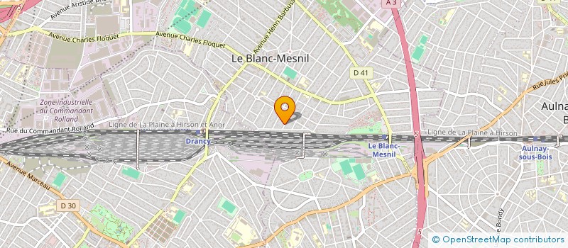 localisation de l'entreprise MADAME KAMARIA ALI à LE BLANC-MESNIL