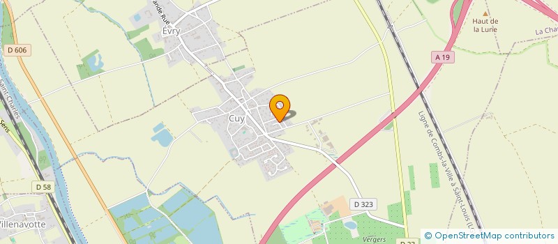 localisation de l'entreprise MADAME KAMELIA BENLAHSSEN  CUY