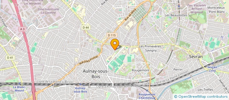 localisation de l'entreprise MADAME KAMELIA BOUNOUH à AULNAY-SOUS-BOIS