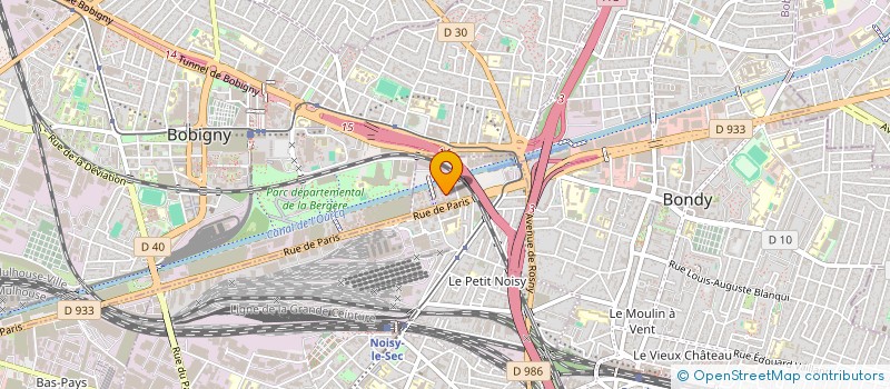 localisation de l'entreprise MADAME KAMELIA CHELLI à NOISY-LE-SEC