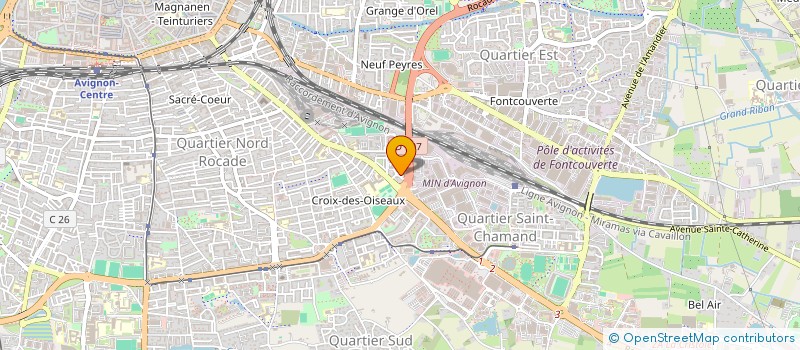 localisation de l'entreprise MADAME KAMELIA LOUKIL  AVIGNON