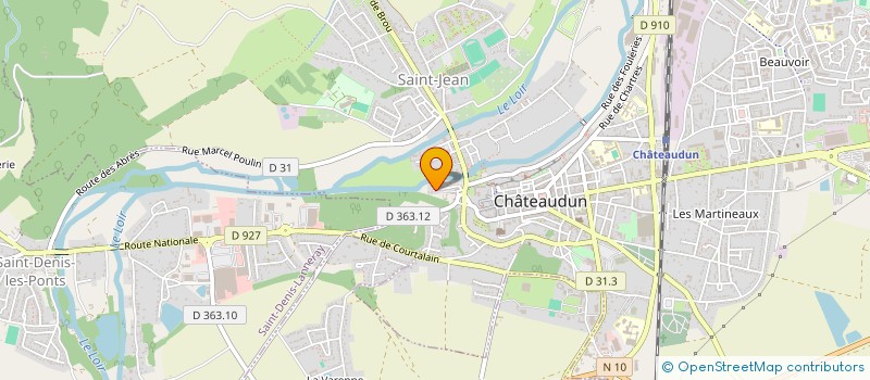 localisation de l'entreprise MADAME KAMELIA ROUIDI à CHATEAUDUN