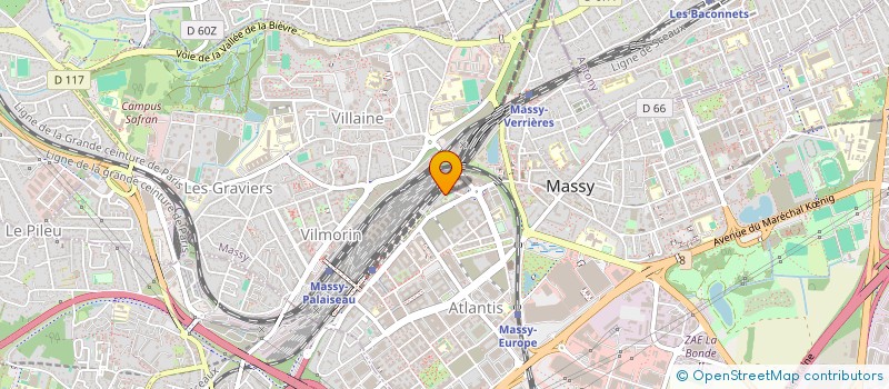 localisation de l'entreprise MADAME KAMELIA TIMIZAR  MASSY