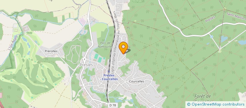 localisation de l'entreprise MADAME KAMELIA YOUS  PRESLES