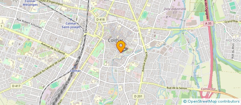 localisation de l'entreprise MADAME KAMERON BRYANT  COLMAR