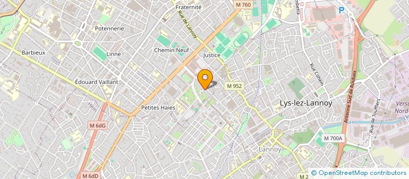 localisation de l'entreprise MADAME KAMILA BESSAIH à ROUBAIX