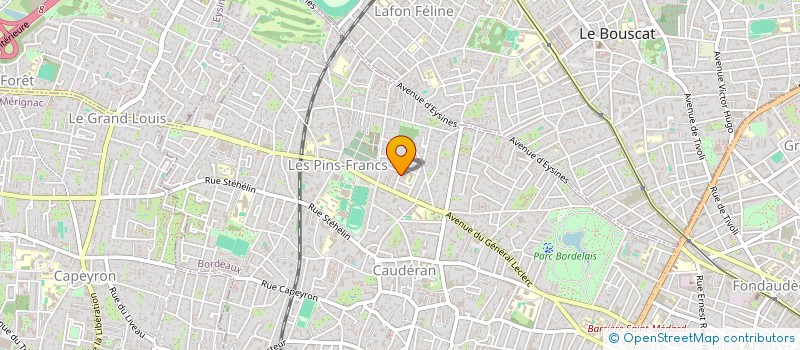 localisation de l'entreprise MADAME KAMILA GIEDROJC  BORDEAUX