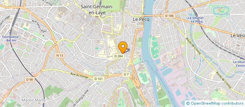 localisation de l'entreprise MADAME KAMILA SOCHACKA  LE PECQ