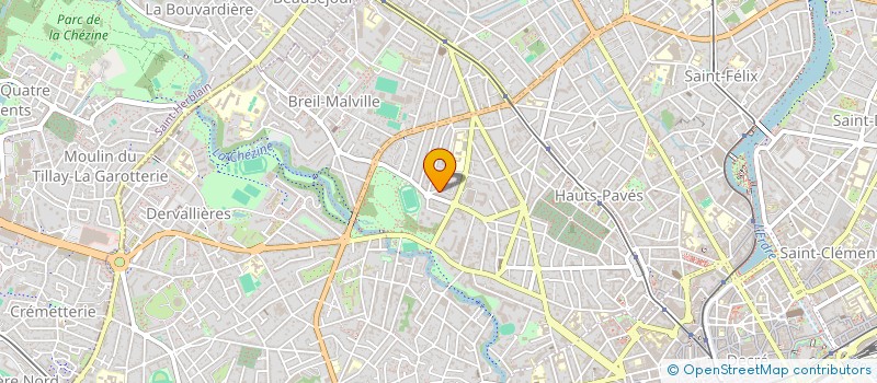localisation de l'entreprise MADAME KAMILA VASSEUR à NANTES