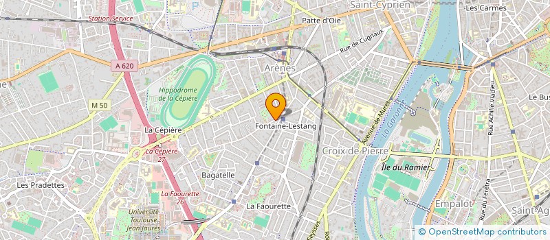 localisation de l'entreprise MADAME KAMILA ZOMKOWSKA  TOULOUSE