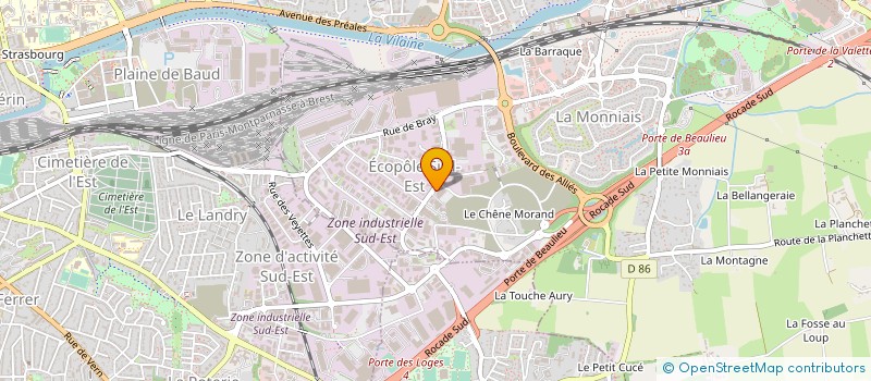 localisation de l'entreprise MADAME KAMILIA ALI MAMER  CESSON-SEVIGNE