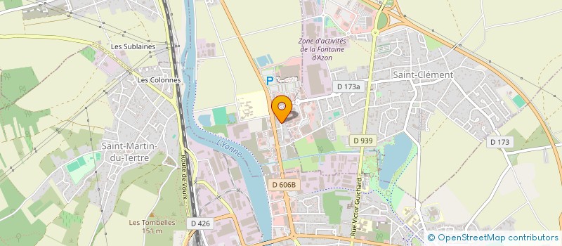 localisation de l'entreprise MADAME KAMILIA BEDDEK à SAINT-DENIS-LES-SENS