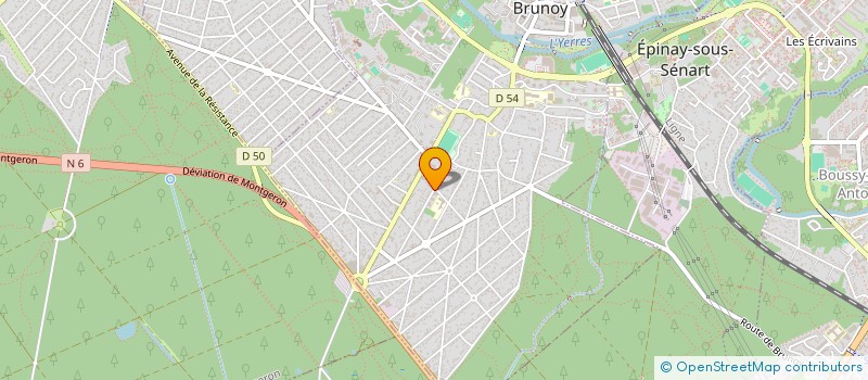 localisation de l'entreprise MADAME KAMILIA EZZAYDI à BRUNOY