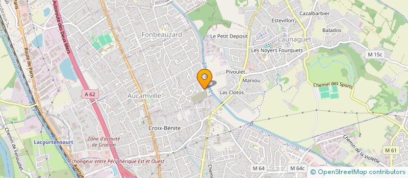 localisation de l'entreprise MADAME KAMILIA GHAZOUANI à AUCAMVILLE